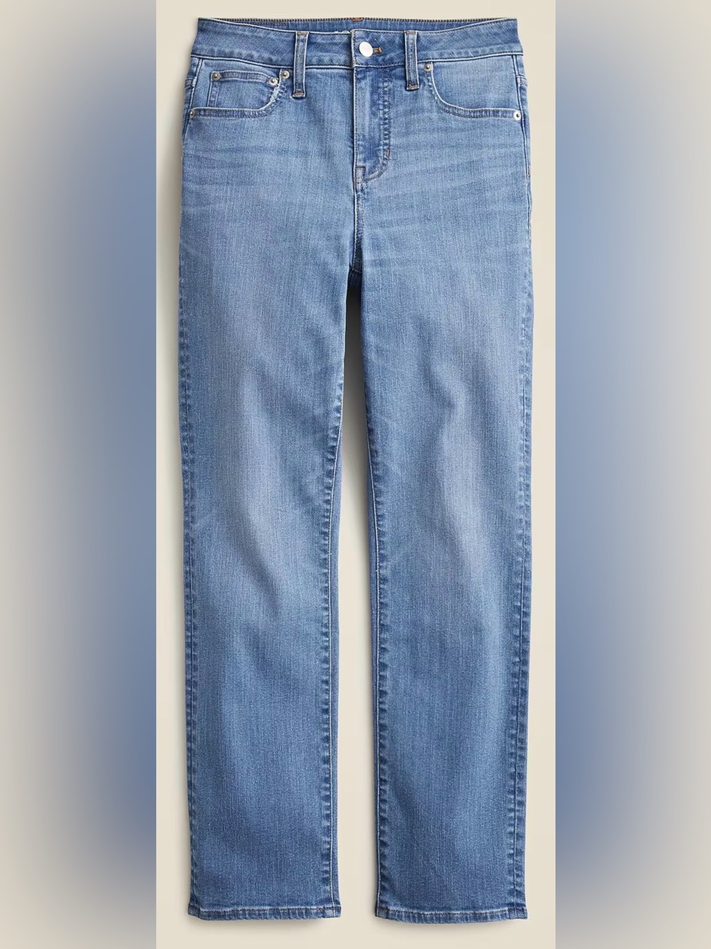 J. Crew Curvy mid-rise slim jean in 2003 super-stretch remi wash size 29/ 8